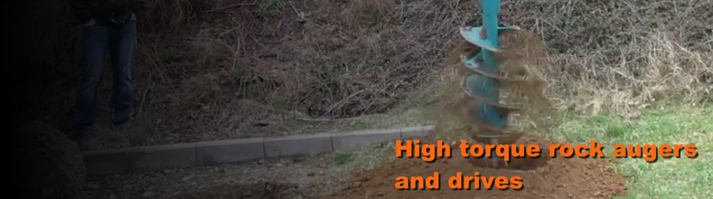 high torque auger drives